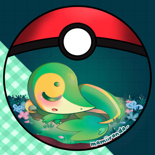 Pokechaveiro Snivy Pokechaveiro Snivy