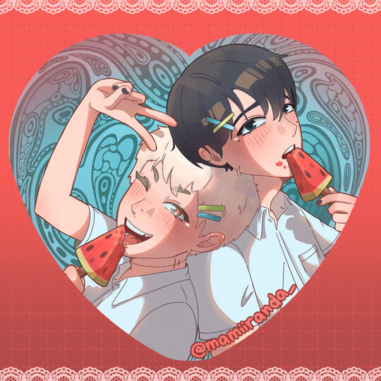 Fanart: O verão que Hikaru Morreu